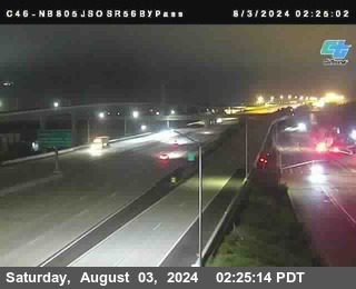 NB 805 at NB 805/5 Merge