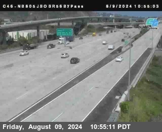 NB 805 at NB 805/5 Merge