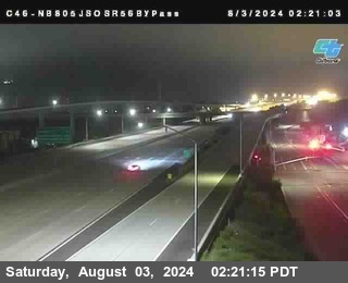 NB 805 at NB 805/5 Merge