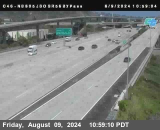 NB 805 at NB 805/5 Merge