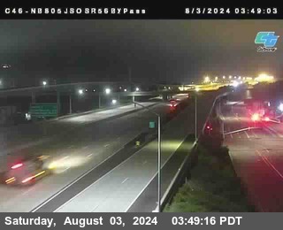 NB 805 at NB 805/5 Merge