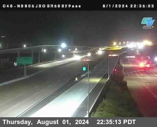 NB 805 at NB 805/5 Merge