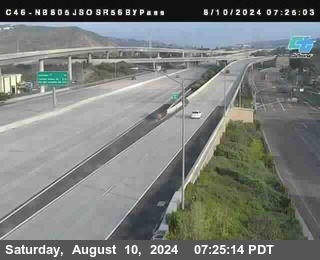 NB 805 at NB 805/5 Merge