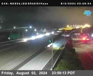 NB 805 at NB 805/5 Merge