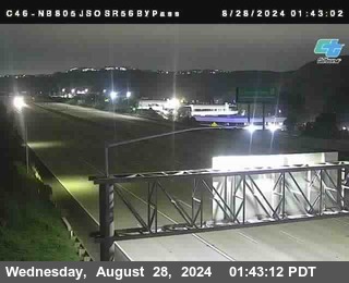 NB 805 at NB 805/5 Merge