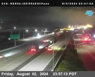 NB 805 at NB 805/5 Merge