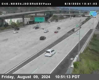 NB 805 at NB 805/5 Merge