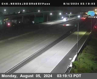 NB 805 at NB 805/5 Merge