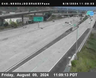 NB 805 at NB 805/5 Merge