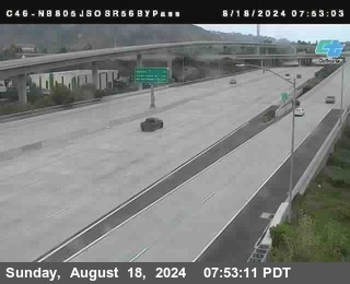 NB 805 at NB 805/5 Merge