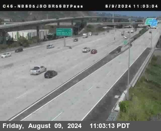 NB 805 at NB 805/5 Merge