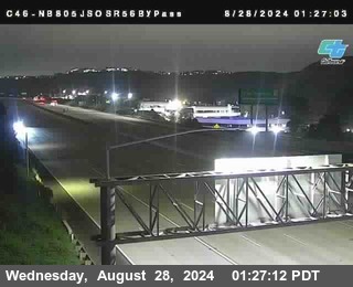 NB 805 at NB 805/5 Merge