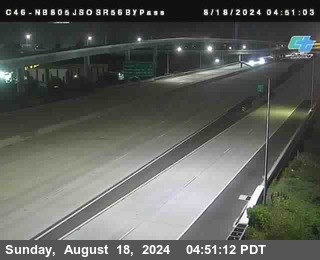 NB 805 at NB 805/5 Merge