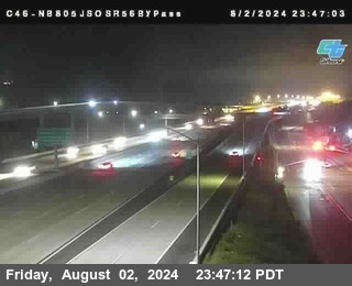 NB 805 at NB 805/5 Merge