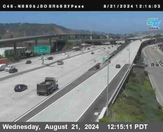 NB 805 at NB 805/5 Merge