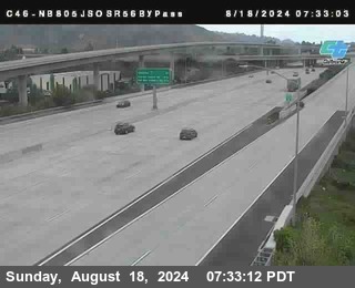 NB 805 at NB 805/5 Merge