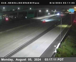 NB 805 at NB 805/5 Merge