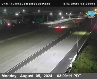 NB 805 at NB 805/5 Merge