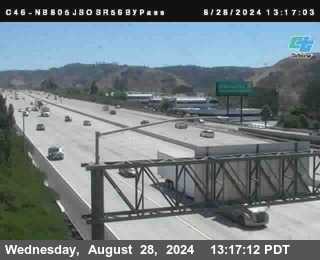 NB 805 at NB 805/5 Merge