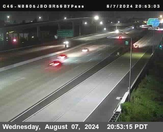 NB 805 at NB 805/5 Merge