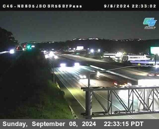 NB 805 at NB 805/5 Merge