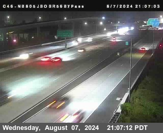 NB 805 at NB 805/5 Merge