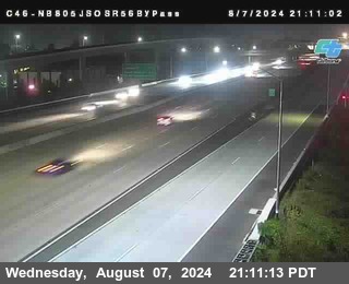 NB 805 at NB 805/5 Merge