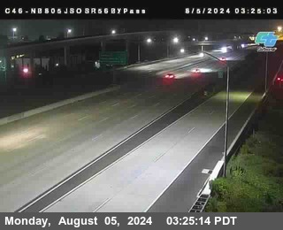 NB 805 at NB 805/5 Merge