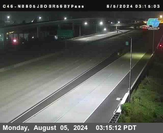 NB 805 at NB 805/5 Merge