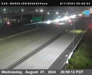 NB 805 at NB 805/5 Merge