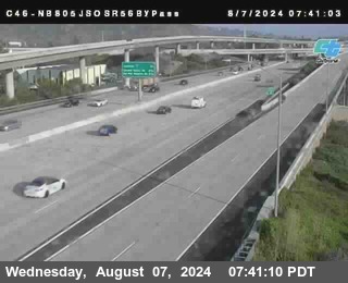 NB 805 at NB 805/5 Merge