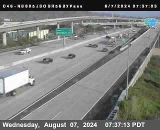 NB 805 at NB 805/5 Merge