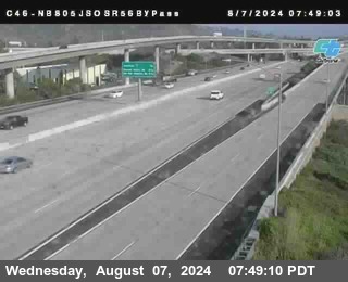 NB 805 at NB 805/5 Merge