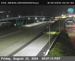 NB 805 at NB 805/5 Merge