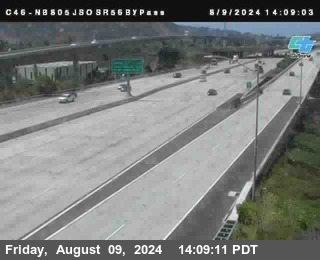 NB 805 at NB 805/5 Merge