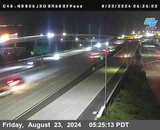 NB 805 at NB 805/5 Merge