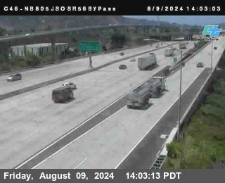 NB 805 at NB 805/5 Merge