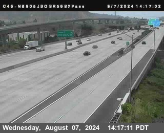 NB 805 at NB 805/5 Merge