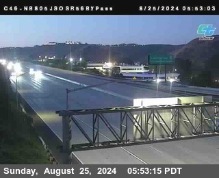 NB 805 at NB 805/5 Merge