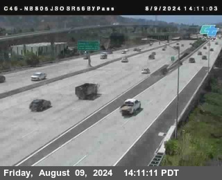 NB 805 at NB 805/5 Merge