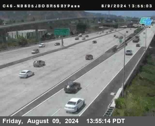 NB 805 at NB 805/5 Merge