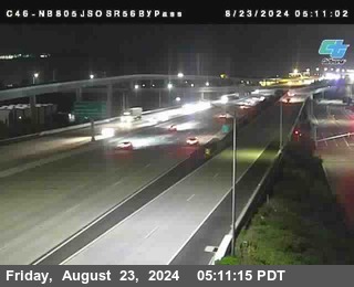 NB 805 at NB 805/5 Merge