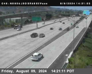 NB 805 at NB 805/5 Merge