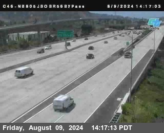 NB 805 at NB 805/5 Merge