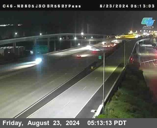 NB 805 at NB 805/5 Merge