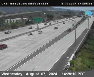 NB 805 at NB 805/5 Merge