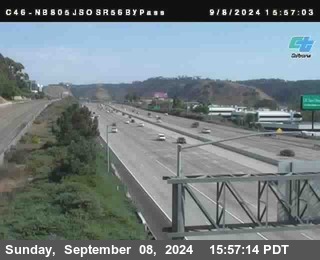 NB 805 at NB 805/5 Merge