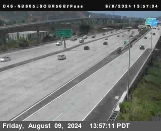 NB 805 at NB 805/5 Merge