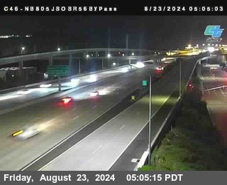 NB 805 at NB 805/5 Merge