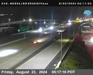 NB 805 at NB 805/5 Merge